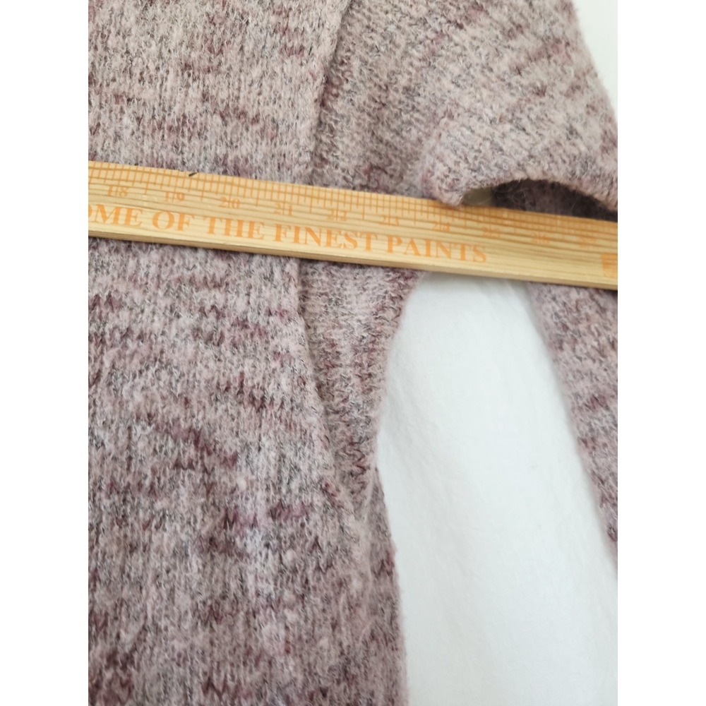 Free People Alpaca Mohair Slouchy V Neck Sweater Size XS Oversized Can Fit XL - Picture 9 of 10